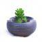 Stocked garden porcelain planter pot