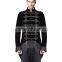 Mens Tailcoat Jacket Black Velvet Goth Steampunk Victorian Aristocrat