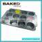 Hot sale bakeware pan 24 holds round cake mould with marbel coating