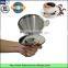China wholesale high quality durable 304 stainless steel coffee dripper/filter