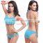 Bikini swimwear small chest favorite Bikini super eplosive loading pad and swimming petals