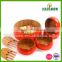 High quality bamboo salad bowl set with server wholesale