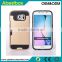 For Samsung galaxy S6 brushed combo case with card slot, for S6 G9200 TPU+PC Hybrid cover cases