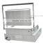 220v Electric Smooth Iron Commercial Contact Grill