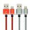 2016 PNGXE New Arrival Sturdy And Durable Nylon Braided Usb Charger Cable For Iphone Usb Cable