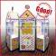 Factory price vending machine coin operated candy/toy crane claw machine for sale