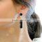 2016  black strip-type shape cubic zircon charm earring 18k yellow gold plated jewelry for party