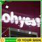 Good Storefront Led Illuminated Acrylic Letter Board Signs