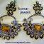 Round Beaded Earrings