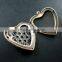 39mm big filigree heart shape vintage style antiqued bronze flower photo locket DIY pendant charm jewelry supplies 1131051