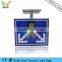 China Manufacturer Solar Powered Use Correct Lane Sign Board Road Safety Light
