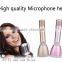 Mini karaoke microphone wireless headset