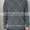 Men pure cashmere intarsia/jacquard sweater