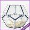 LGJ040 wedding party decoration glass candle holder with lid