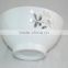 China manufacturer supply embossed stoneware salad bowl,wholesale pocelain ceramic bowl sets DY160108