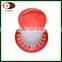 New Design 3kg 6kg Poultry Farm Chicken Feeder Plastic Concentrate Poultry Feed
