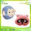2015 Wholesale High Quality plush cute warm hand hold pillow