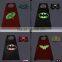 Wholesale 70cm Glow in Dark Kids Superhero Cape and Masks