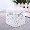 Letter engraved candle holder