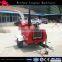 trailer towable 50hp diesel engine wood chipper with two hydraulic feeding rollers