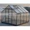 Large Steel/Aluminum Garden Greenhouse with glass/pc cover