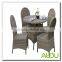 Audu Round Table Plastic Rattan New Rattan Outdoor Furniture