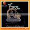Lovely shaolin little monk buddha statue sleep on stone