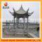 modern pavilion design stone garden kiosk with furniture