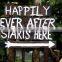 wedding wooden sign