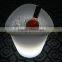 led wine cooler /pe plastic waterproof IP65 16 color change led ice bucket