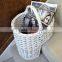 Wholesale Wicker Stair Storage Basket with Handle