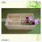 fsc certified multi compartment folk art plywood wooden crate