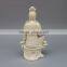 Ceramic sitting female buddha guan Yin statue,Religious buddha statue