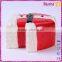 Xmas clothes design ceramic christmas gift box