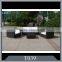 durable PE rattan outdoor furniture aluminum frame sofa set