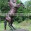 Large Garden Animal Metal Statue Arabian Horse Sculpture Bronze