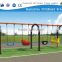 (CHD-877) Stainless steel four seat garden swing, baby swing chair, outdoor games children swing