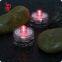 flower shaped mini cr2032 operated submersible tea light