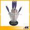 Household Kitchen knives set with block