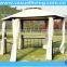 modern large canopy garden metal gazebo side curtains for multi-users Hard Top Sun Shelter