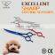 economic pet grooming scissors Multi color dog scissors