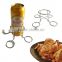 Best of Barbecue Beer-Can Chicken Rack with Drip Pan non-stick Easy Clean up BBQ Roast rack