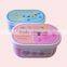 4pcs Cartoon Plastic Fresh-keeping Food Storage Box