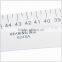 Kearing brand 48cm metal garment ruler French Curve Rulers for fashion student# 6248A