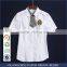 Guangzhou Manufacture Classic Summer School White Dress Shirt