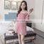 Wholesale Spring Formal Maternity Ruffle Dress 2017 Fashion Loose Lady Chiffon Dress