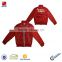 Fashion Red Stain Polyester Shiny Spring Men Bomber Jacket