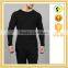 95%cotton 5% spandex tight fitted long sleeve gym t shirt for men