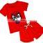 Customize Design Kids Summer Clothes Short Sleeve Children T-shirt With Cartoon Printing