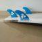 Surfing Quilhas Blue Fiberglass Fin G5 Fiber Fin Surfboard Barbatanas de Surf